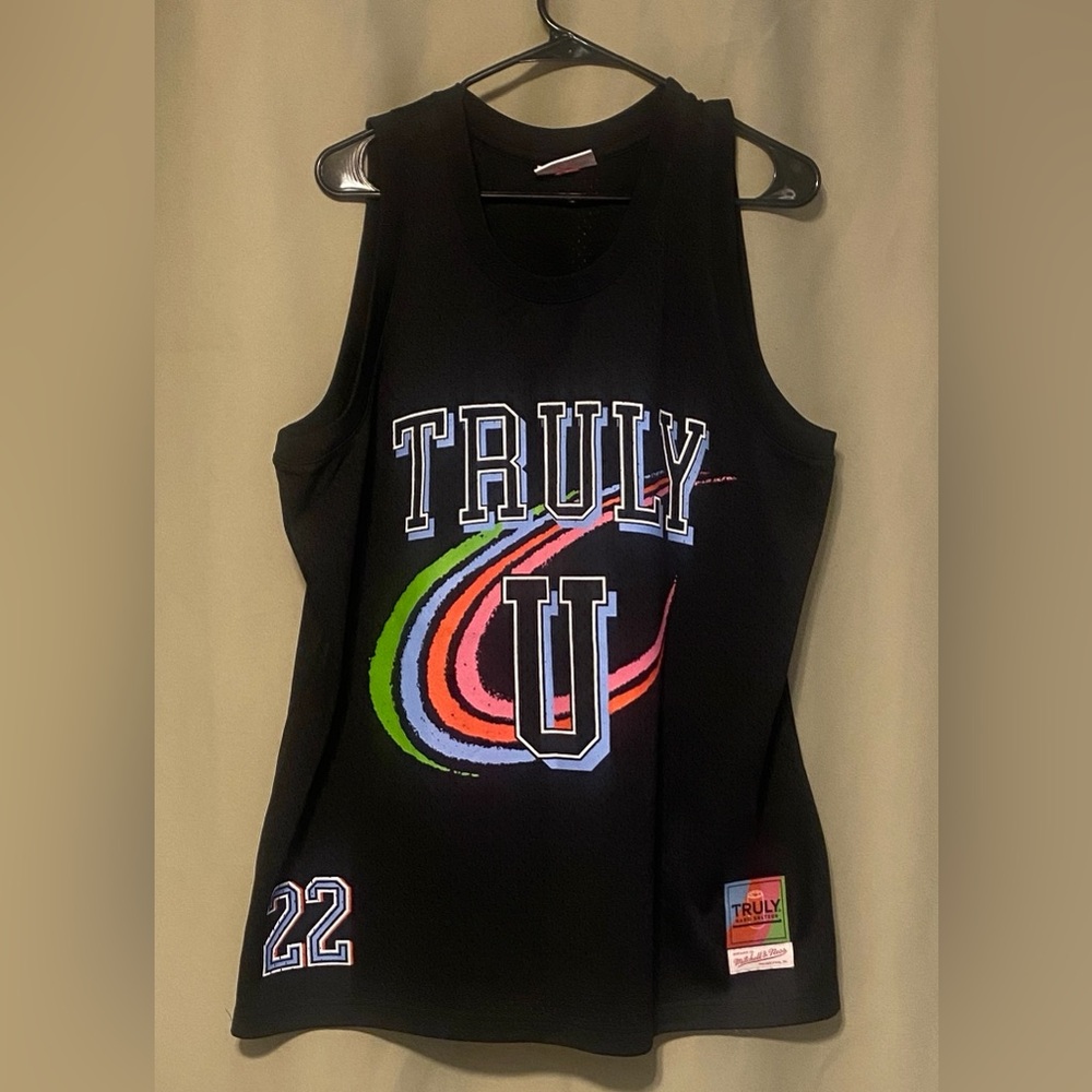 Mitchell & Ness x  Truly U Hard Seltzer Promo #22 Basketball Jersey Mens (Note)